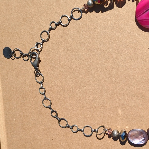 Vintage 2010s Bejeweled Statement Necklace - Picture 6 of 9